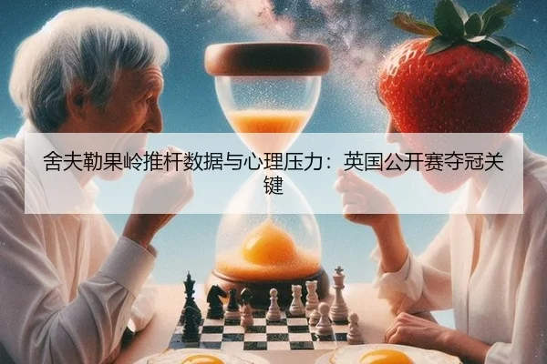 舍夫勒果岭推杆数据与心理压力：英国公开赛夺冠关键
